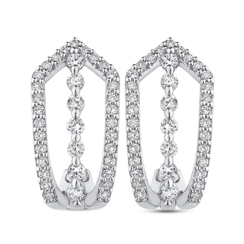 Criss Cross Link Chain Halskette 14K Roségold Verstellbar 20"
